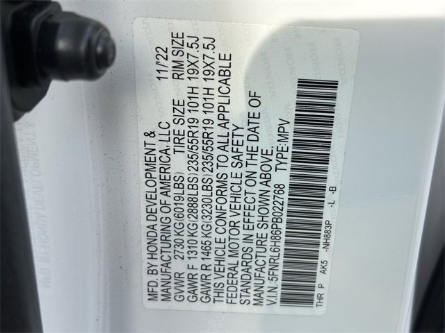 Used 2023 Honda Odyssey Touring image 27