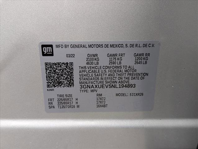 Used 2022 Chevrolet Equinox LT image 21