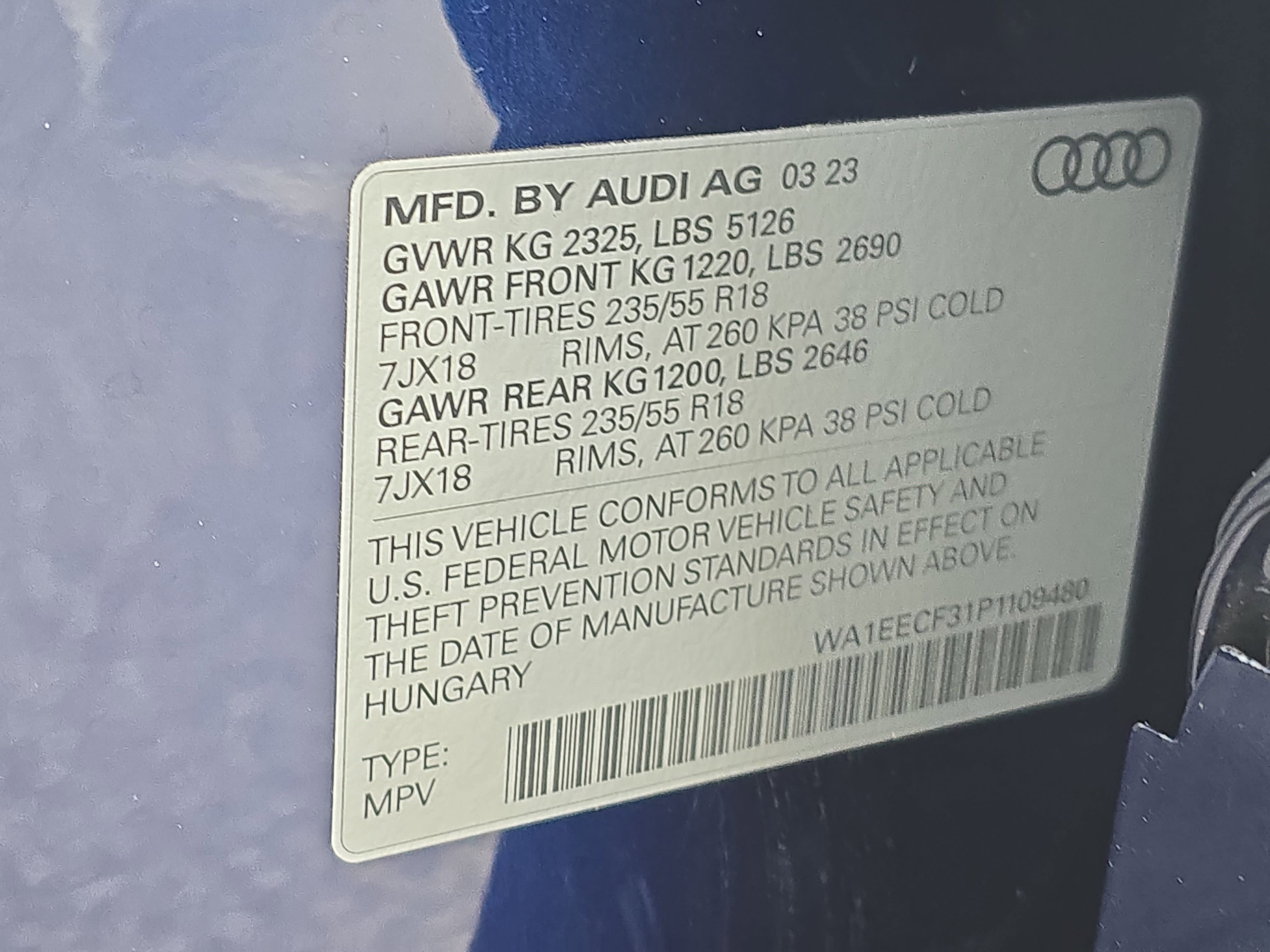 Certified 2023 Audi Q3 2.0T Premium Plus w/ Premium Plus Package image 33