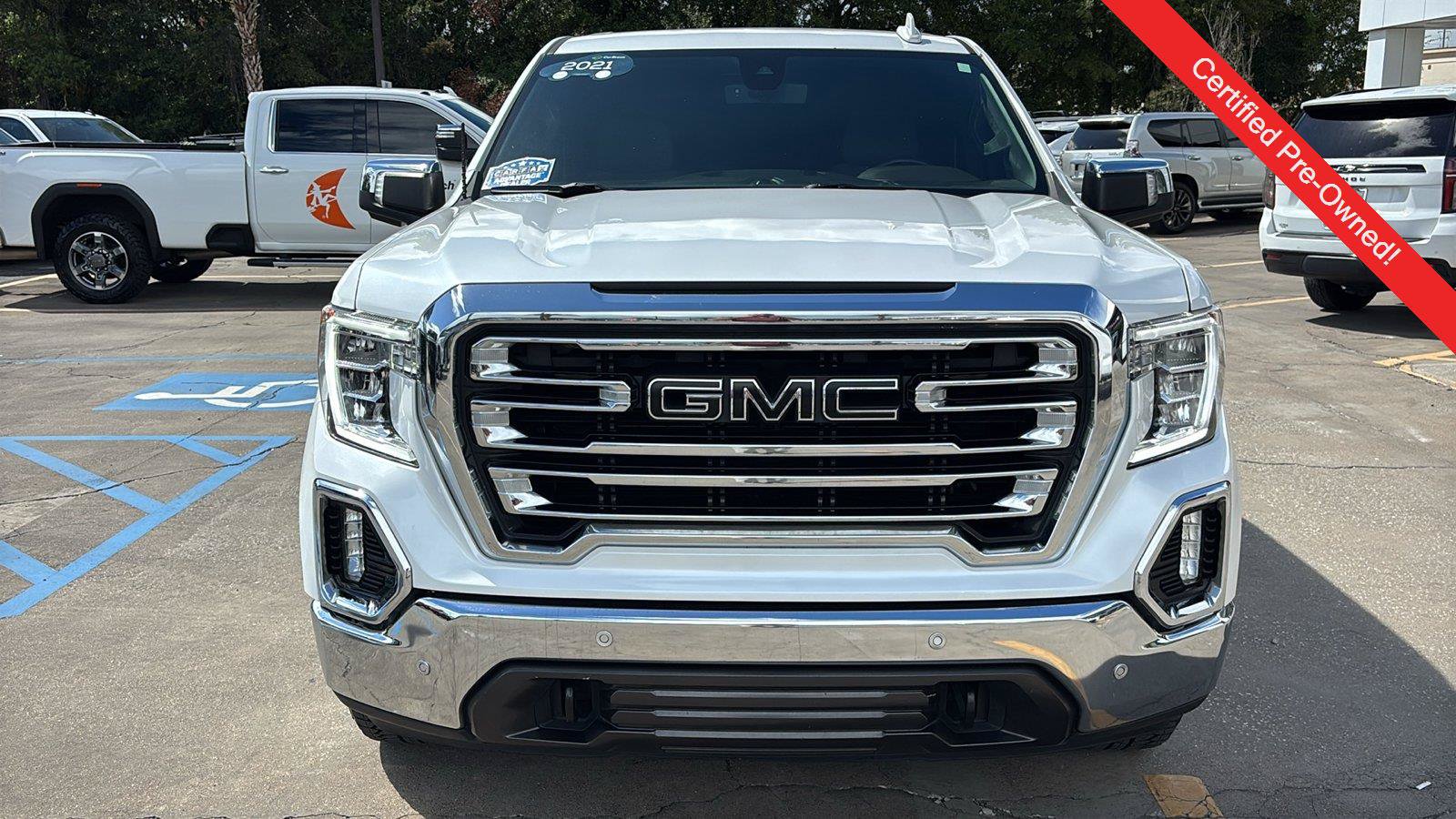 Certified 2021 GMC Sierra 1500 SLT w/ SLT Premium Plus Package AWD/4WD image 2