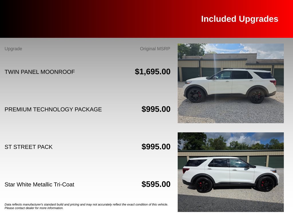Used 2020 Ford Explorer ST w/ ST Street Pack AWD/4WD image 4