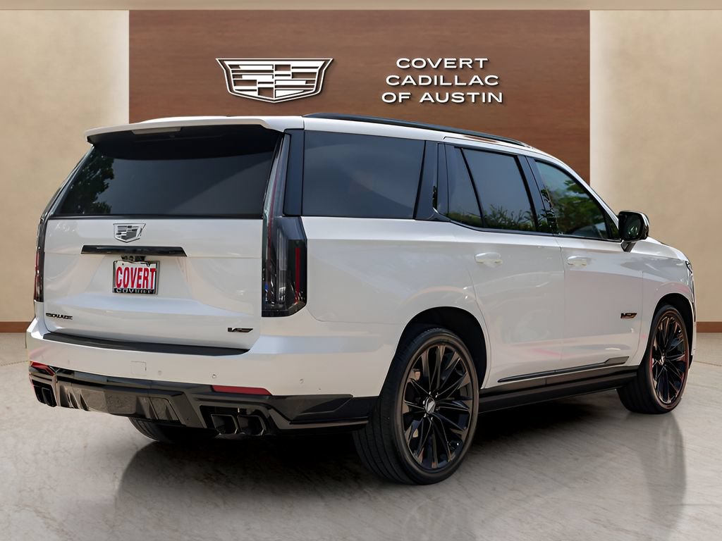 Certified 2025 Cadillac Escalade V w/ LPO, ONYX Package AWD/4WD image 4