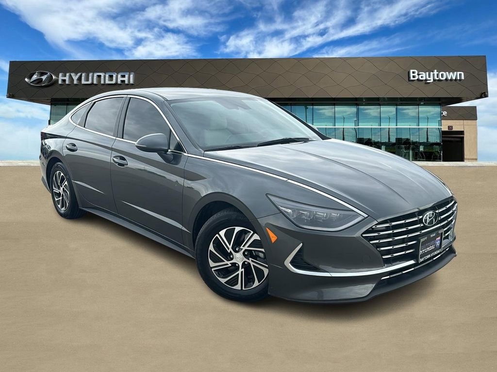 Used 2023 Hyundai Sonata Blue w/ Cargo Package FWD image 1