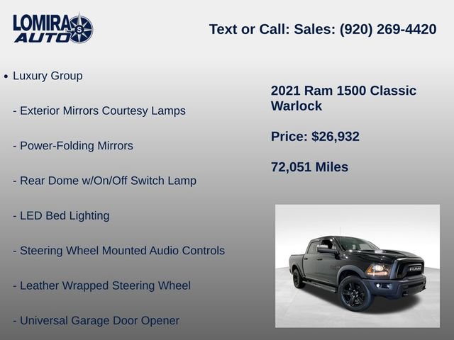 Used 2021 RAM 1500 Warlock AWD/4WD image 33