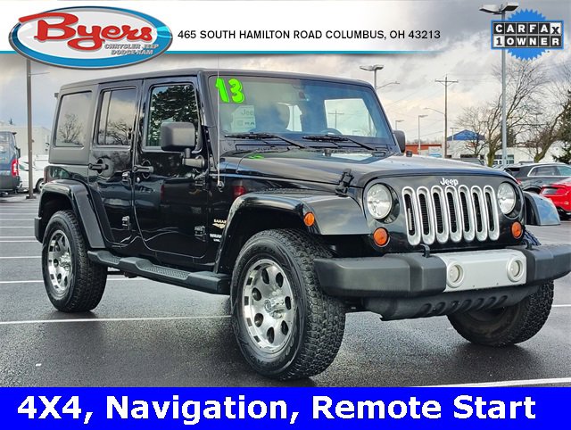 Used 2013 Jeep Wrangler Unlimited Sahara w/ Connectivity Group image 1