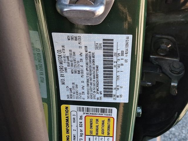 Used 2024 Ford Bronco Sport Badlands AWD/4WD image 30
