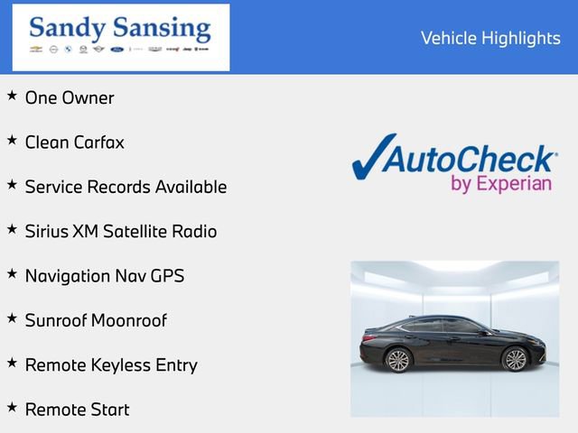 Used 2023 Lexus ES 350 w/ Accessory Package (Z1) image 7