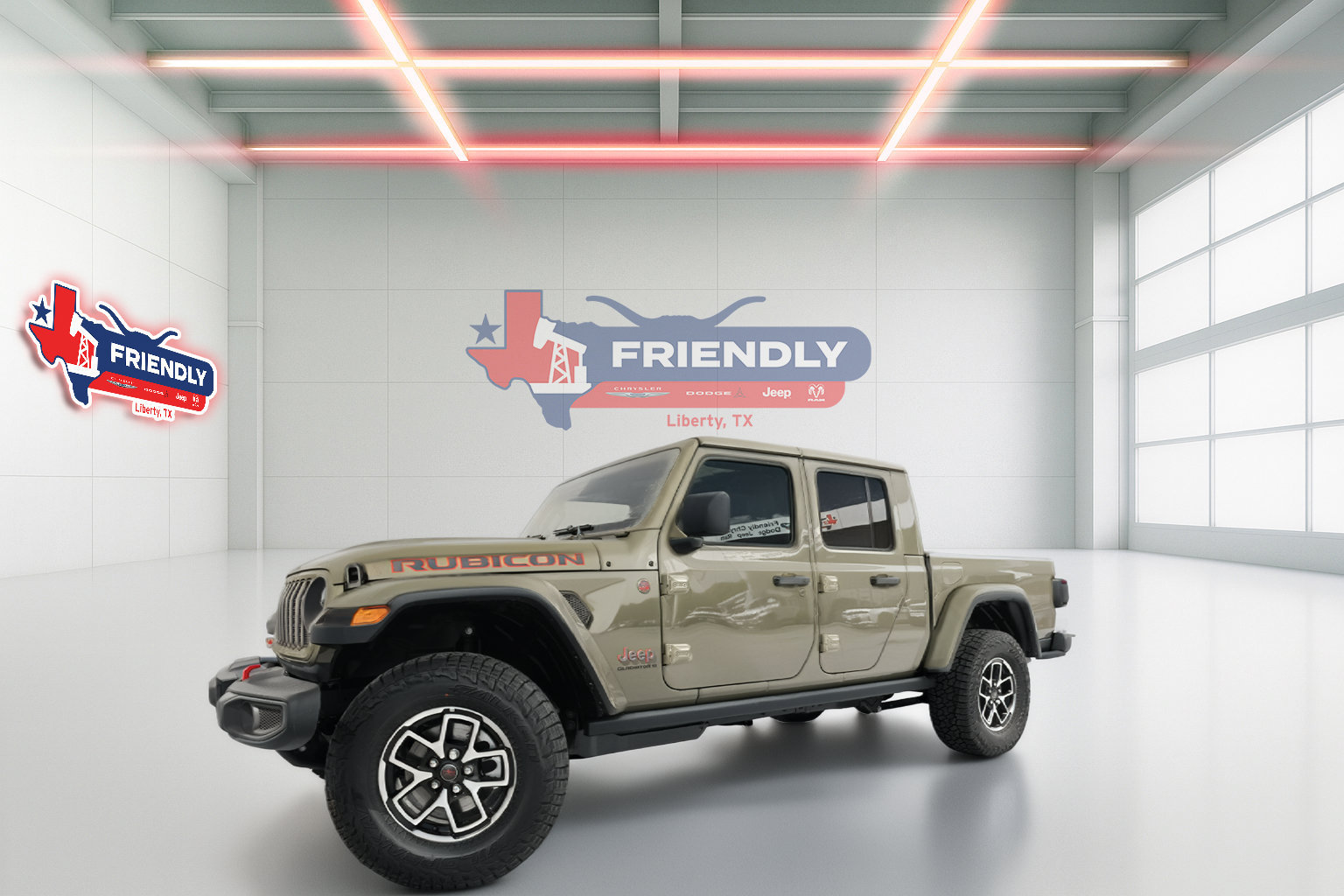 New 2026 Jeep Gladiator Rubicon w/ Steel Power Dome Hood Package AWD/4WD image 1