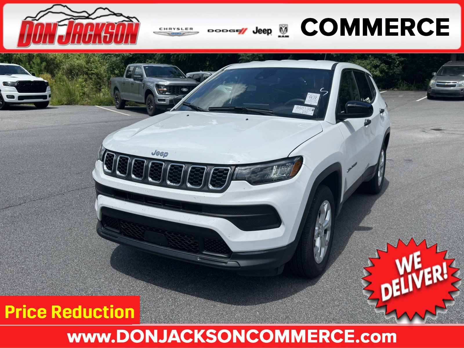 Used 2024 Jeep Compass Sport AWD/4WD image 1