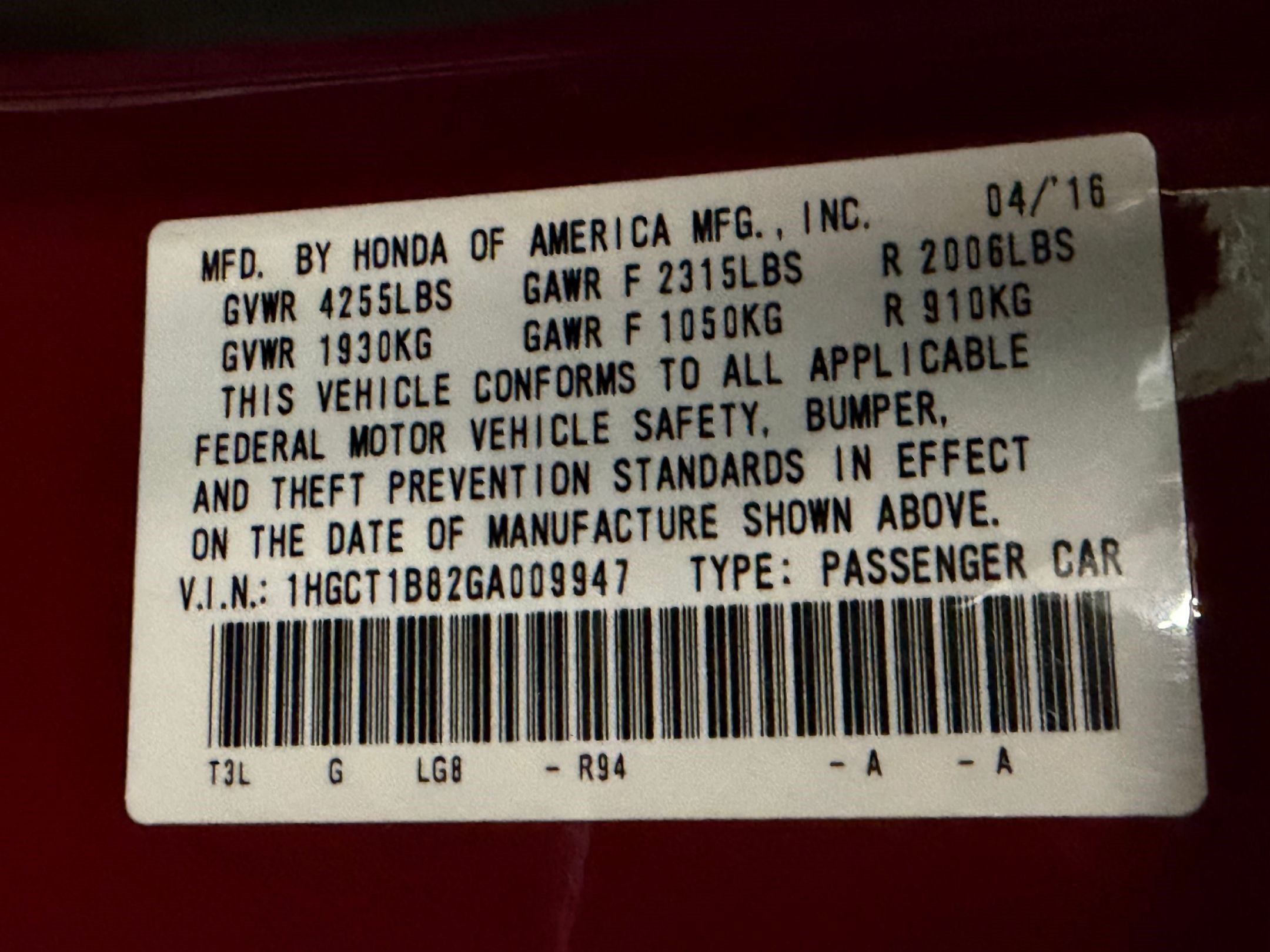 Used 2016 Honda Accord EX-L image 20