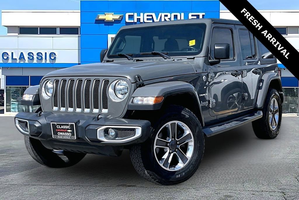 Used 2020 Jeep Wrangler Unlimited Sahara image 3