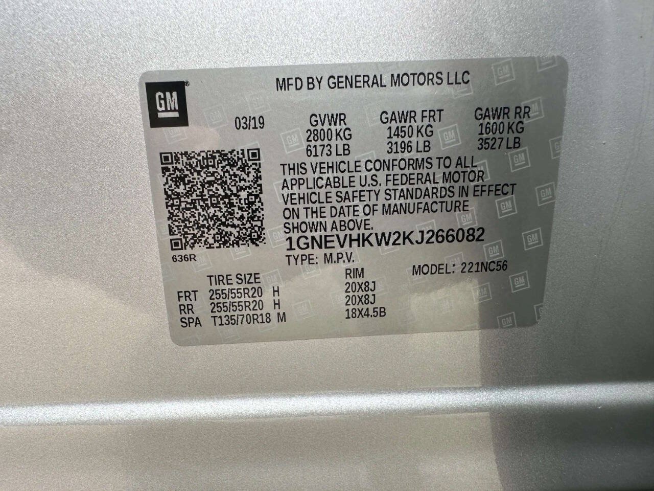 Used 2019 Chevrolet Traverse LT w/ LT Premium Package AWD/4WD image 43