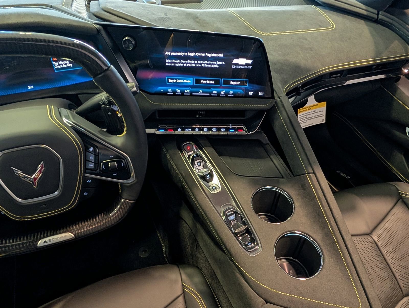 New 2026 Chevrolet Corvette E-Ray w/ Stealth Interior Trim Package image 12