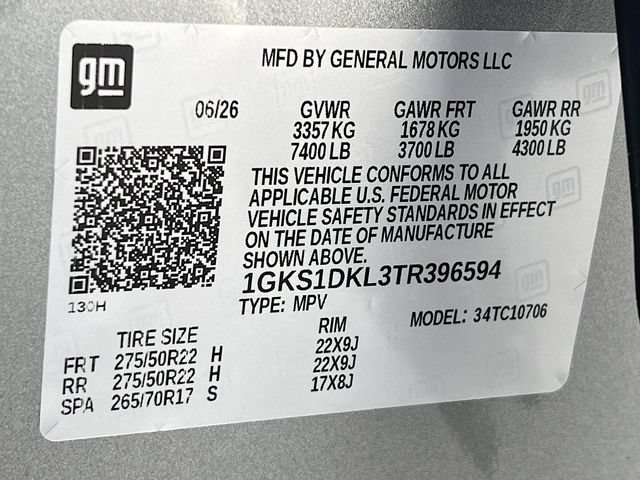 New 2026 GMC Yukon Denali w/ Sun & Power Step Package RWD image 20