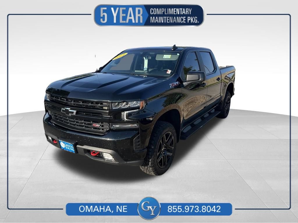 Used 2021 Chevrolet Silverado 1500 LT Trail Boss w/ Convenience Package II AWD/4WD image 1