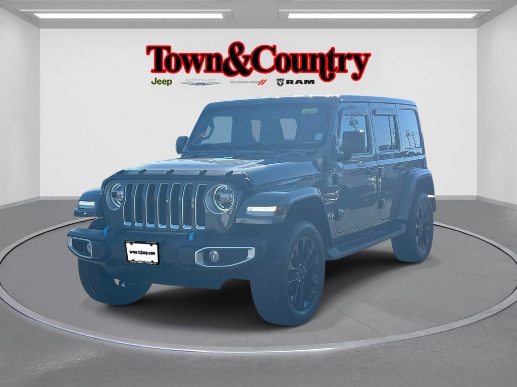 Used 2022 Jeep Wrangler Unlimited Sahara 4xe w/ Cold Weather Group image 3