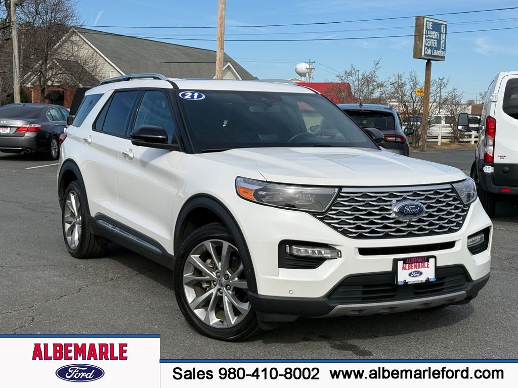 Used 2021 Ford Explorer Platinum w/ Equipment Group 601A AWD/4WD image 1