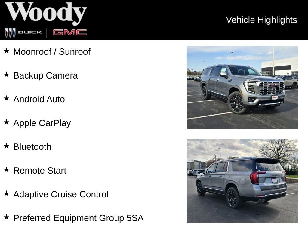 New 2026 GMC Yukon XL Denali w/ Sun & Power Step Package image 3