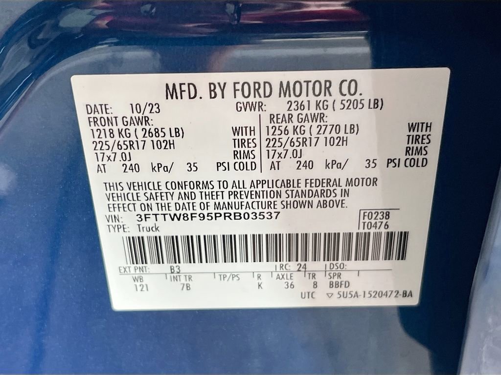 Used 2023 Ford Maverick XLT w/ Equipment Group 300A Standard image 31