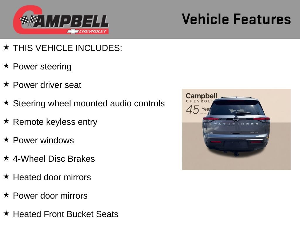 Used 2022 Nissan Pathfinder SV AWD/4WD image 5