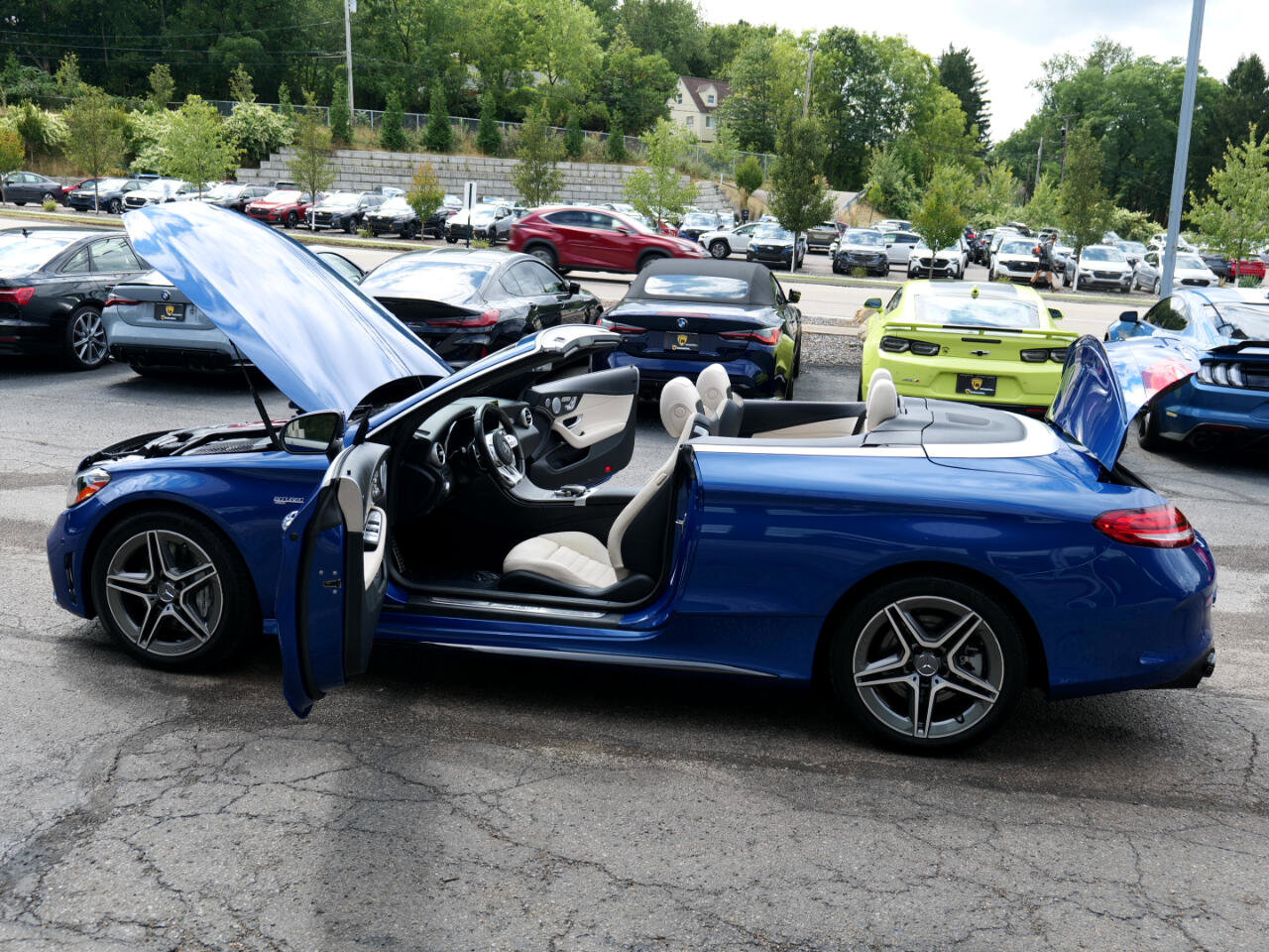 Used 2023 Mercedes-Benz C 43 AMG 4MATIC Cabriolet w/ Multimedia Package image 55