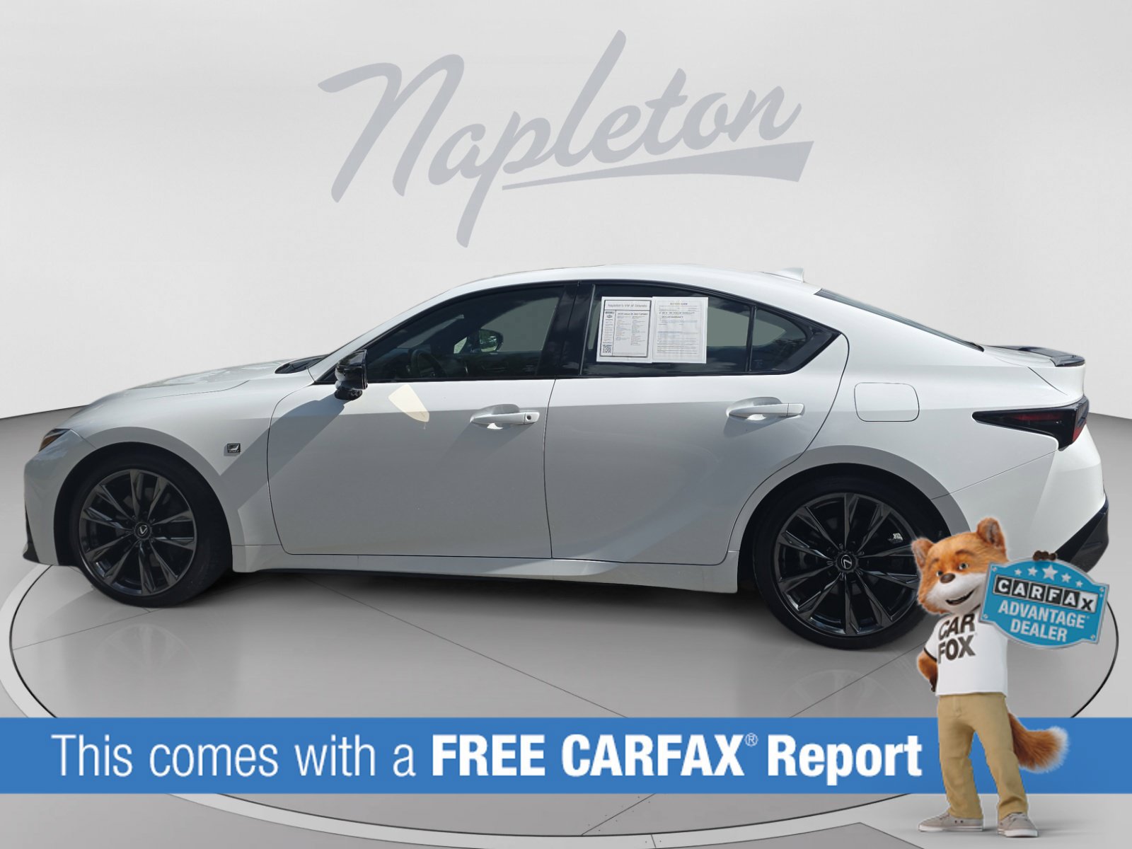 Used 2025 Lexus IS 350 F Sport w/ Navigation Package RWD image 2