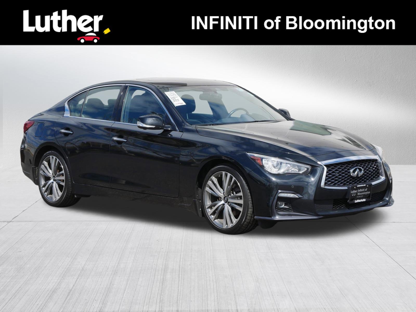 Used 2021 INFINITI Q50 Sensory w/ Cargo Package AWD/4WD image 1
