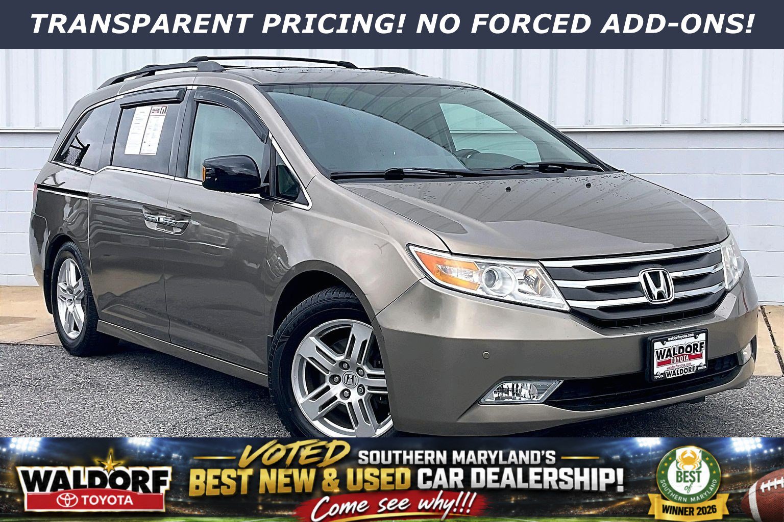 Used 2013 Honda Odyssey Touring
