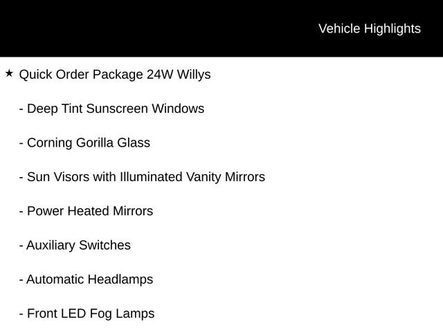 New 2026 Jeep Wrangler Willys image 17