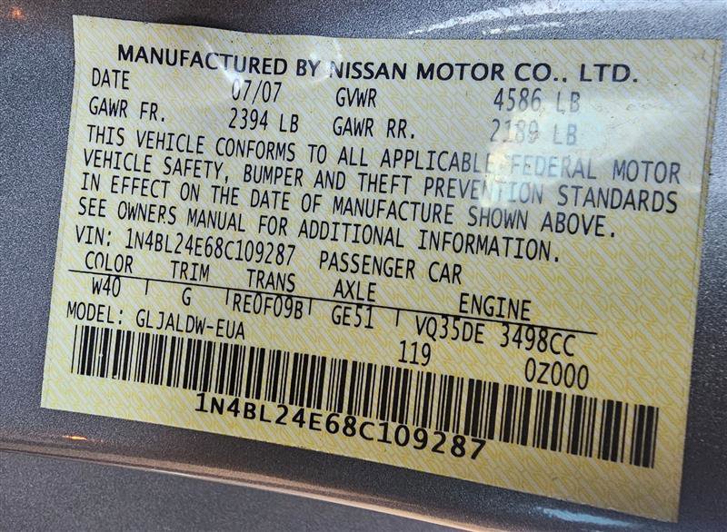 Used 2008 Nissan Altima 3.5 SE w/ Premium Pkg image 22