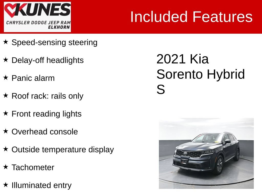 Used 2021 Kia Sorento S FWD image 3