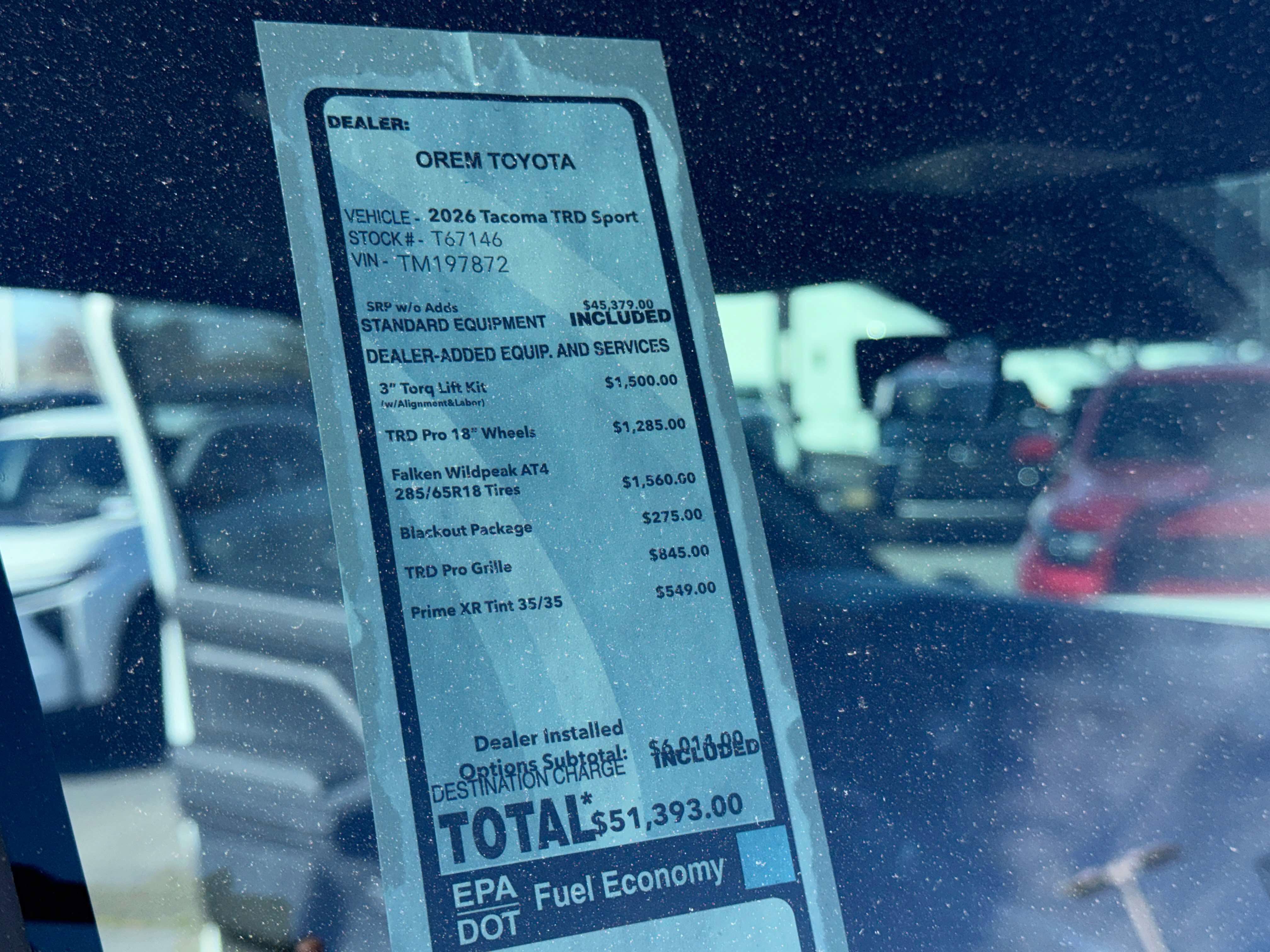 New 2025 Toyota Tacoma TRD Sport image 26