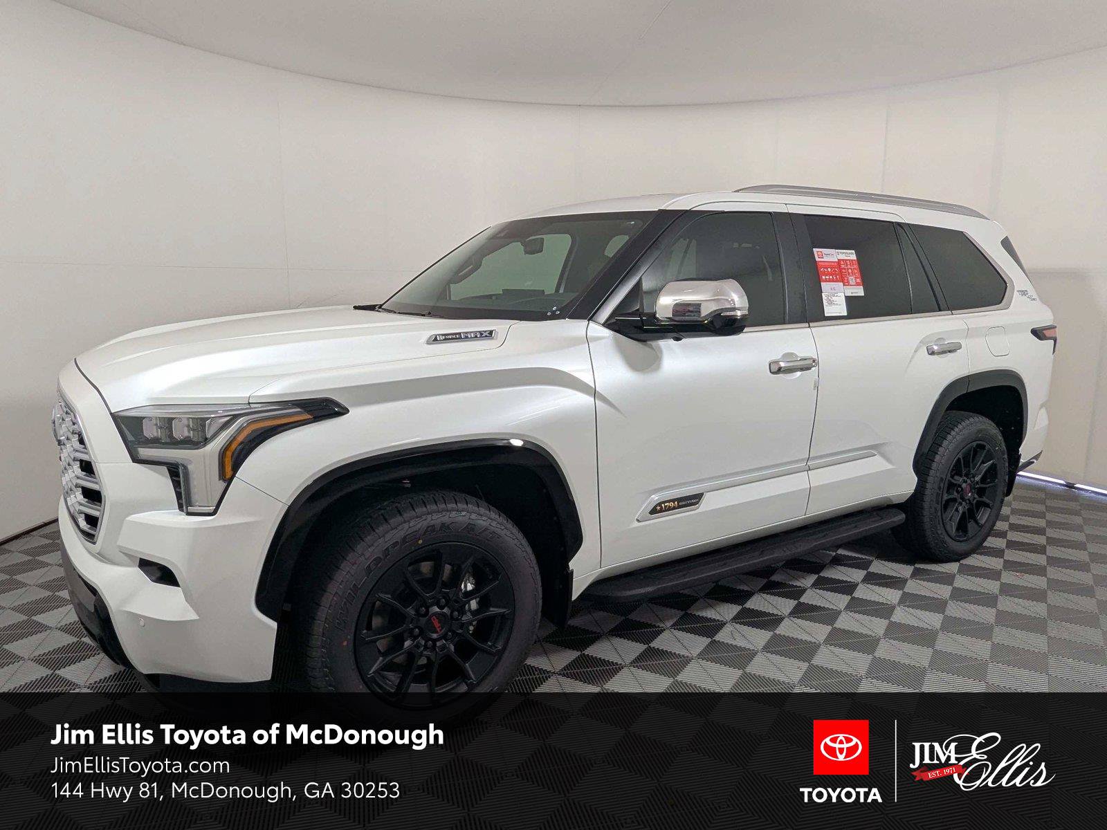 New 2026 Toyota Sequoia 1794 Edition w/ TRD Off-Road Package AWD/4WD image 1