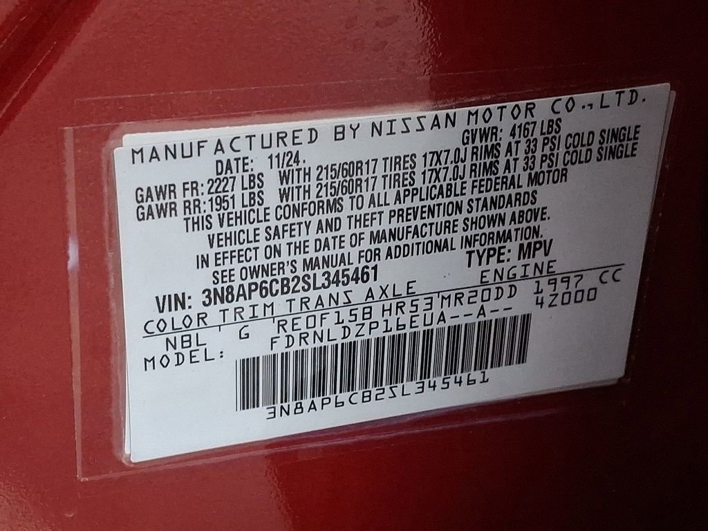 Certified 2025 Nissan Kicks SV image 25