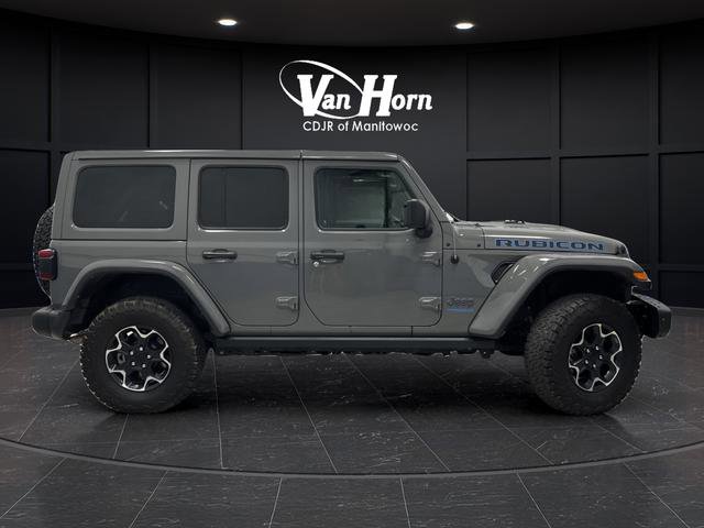 Used 2022 Jeep Wrangler Unlimited Rubicon 4xe w/ Steel Bumper Group image 2