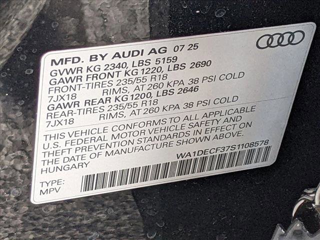 New 2025 Audi Q3 2.0T Premium image 17