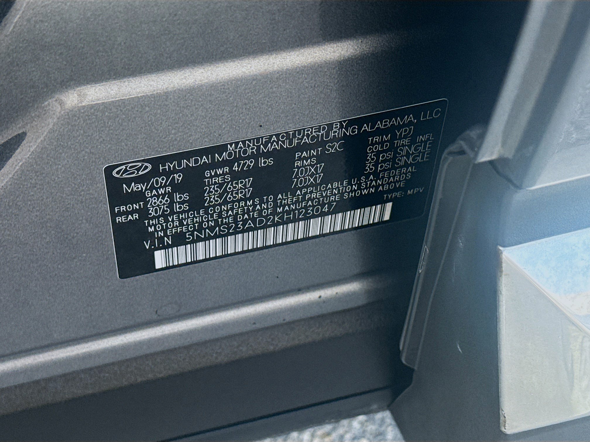 Used 2019 Hyundai Santa Fe SE FWD image 35
