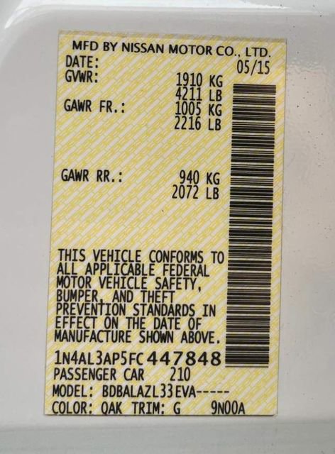 Used 2015 Nissan Altima 2.5 FWD image 24