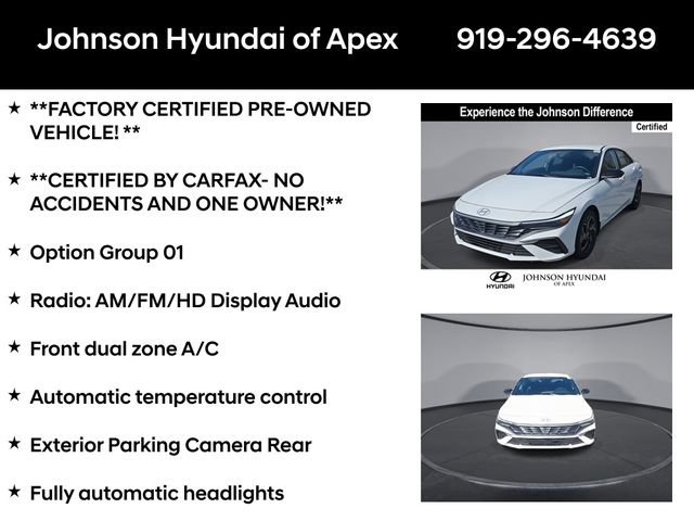 Certified 2026 Hyundai Elantra Sport FWD image 6