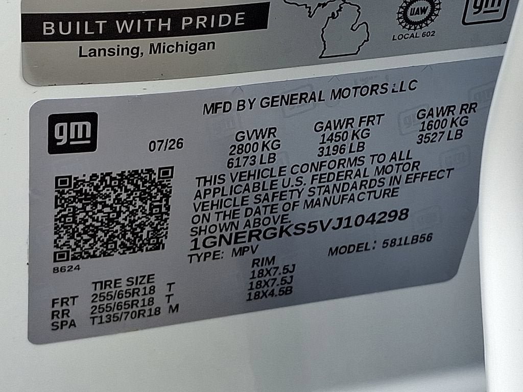 New 2027 Chevrolet Traverse LT FWD image 10