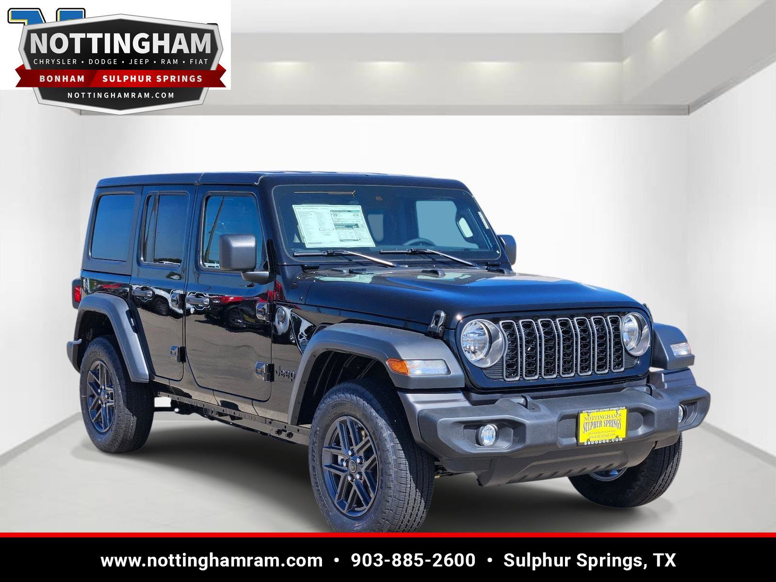New 2025 Jeep Wrangler Unlimited Sport AWD/4WD image 1