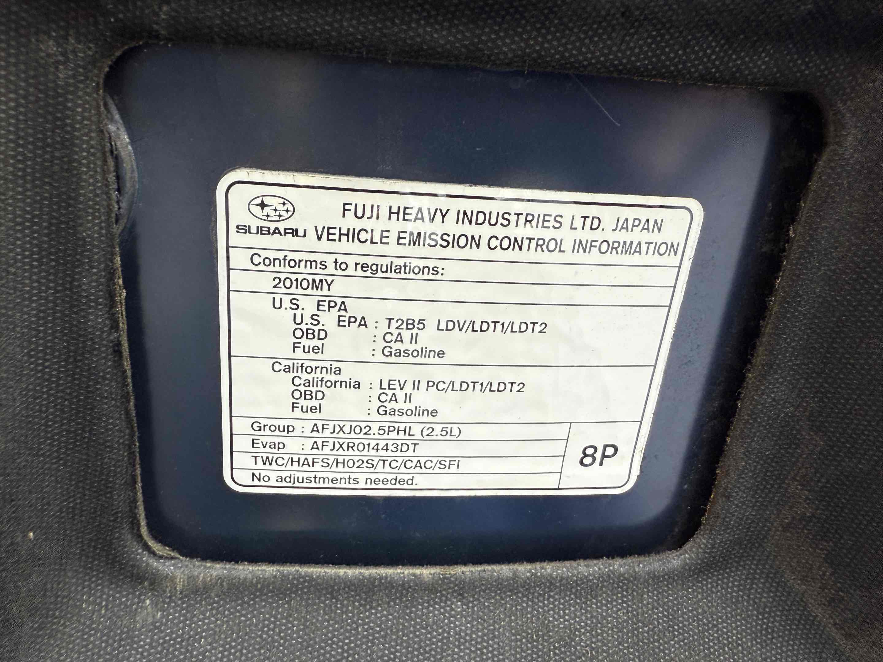 Used 2010 Subaru Legacy 2.5GT Limited w/ Popular Equipment Group 2C image 68