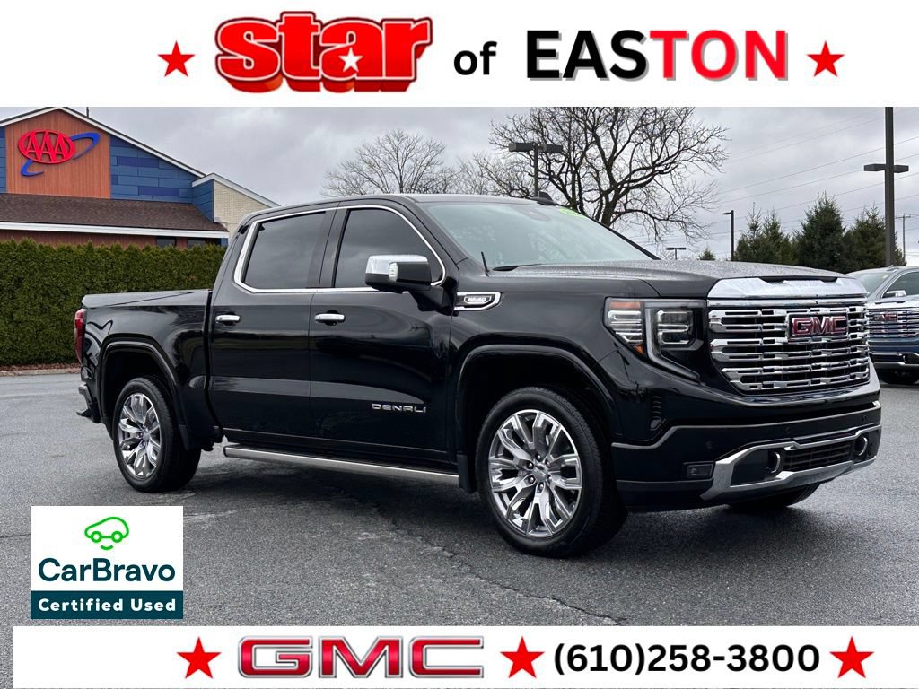 Certified 2025 GMC Sierra 1500 Denali w/ Denali Reserve Package AWD/4WD 360° Tour
