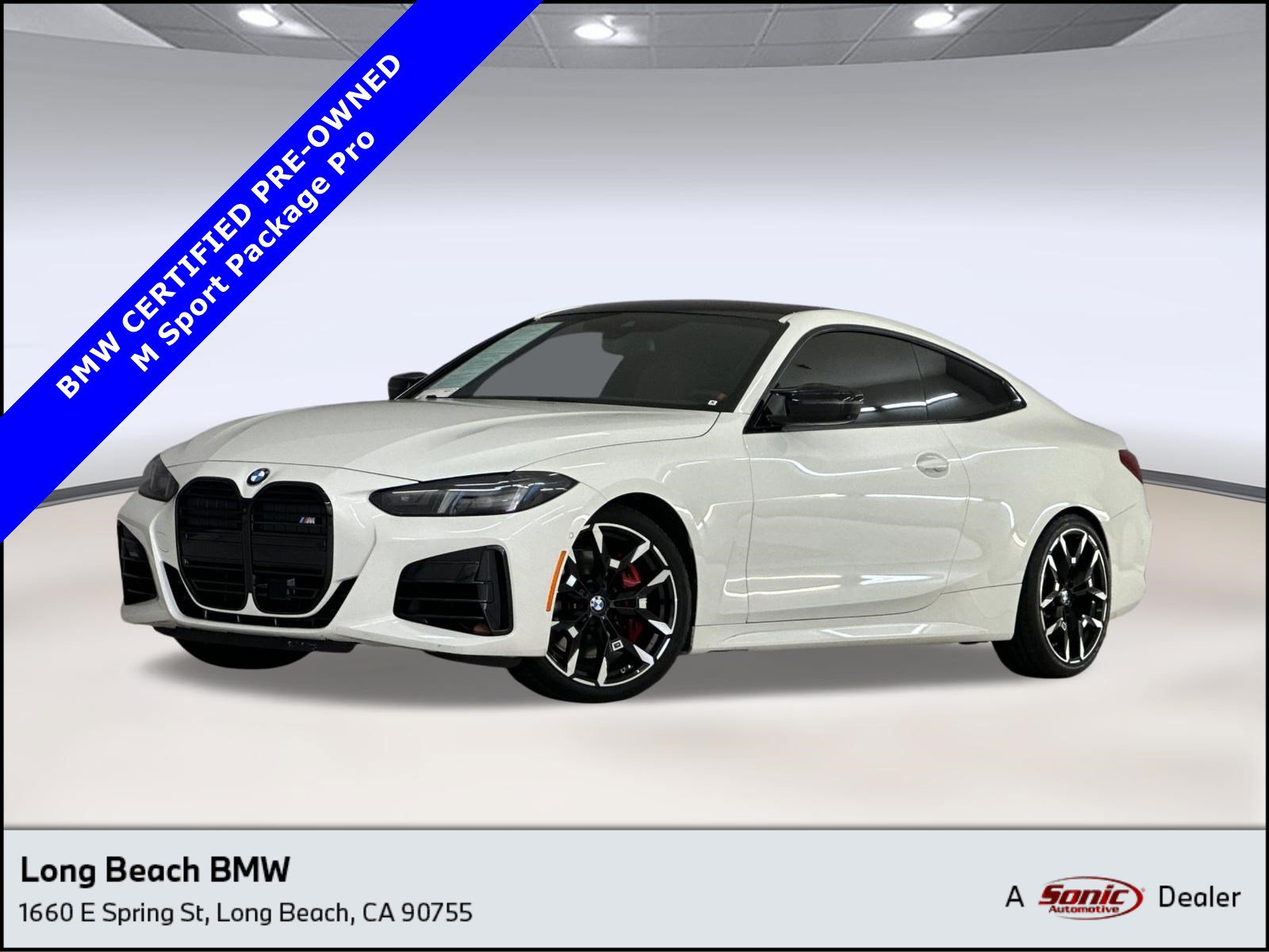 Certified 2025 BMW M440i Coupe w/ Premium Package RWD image 1