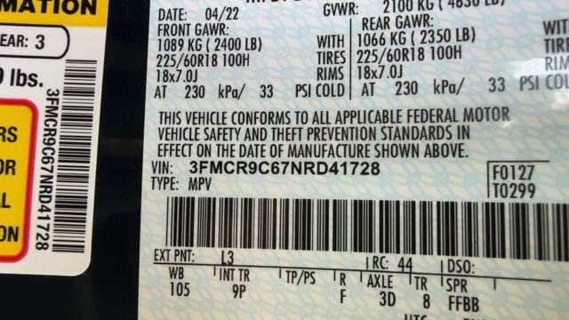 Used 2022 Ford Bronco Sport Outer Banks w/ Tech Package image 6