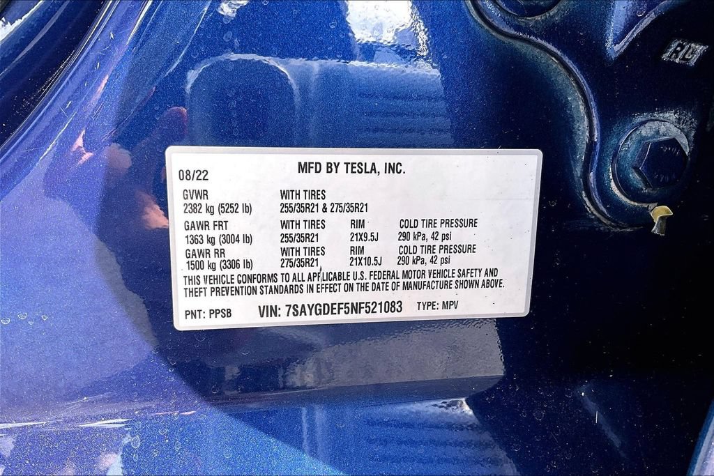 Used 2022 Tesla Model Y Performance AWD/4WD image 32