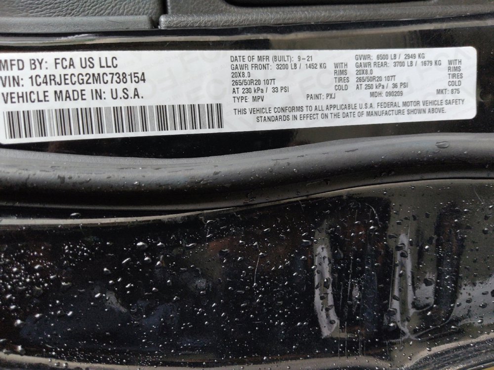 Used 2021 Jeep Grand Cherokee Overland image 33