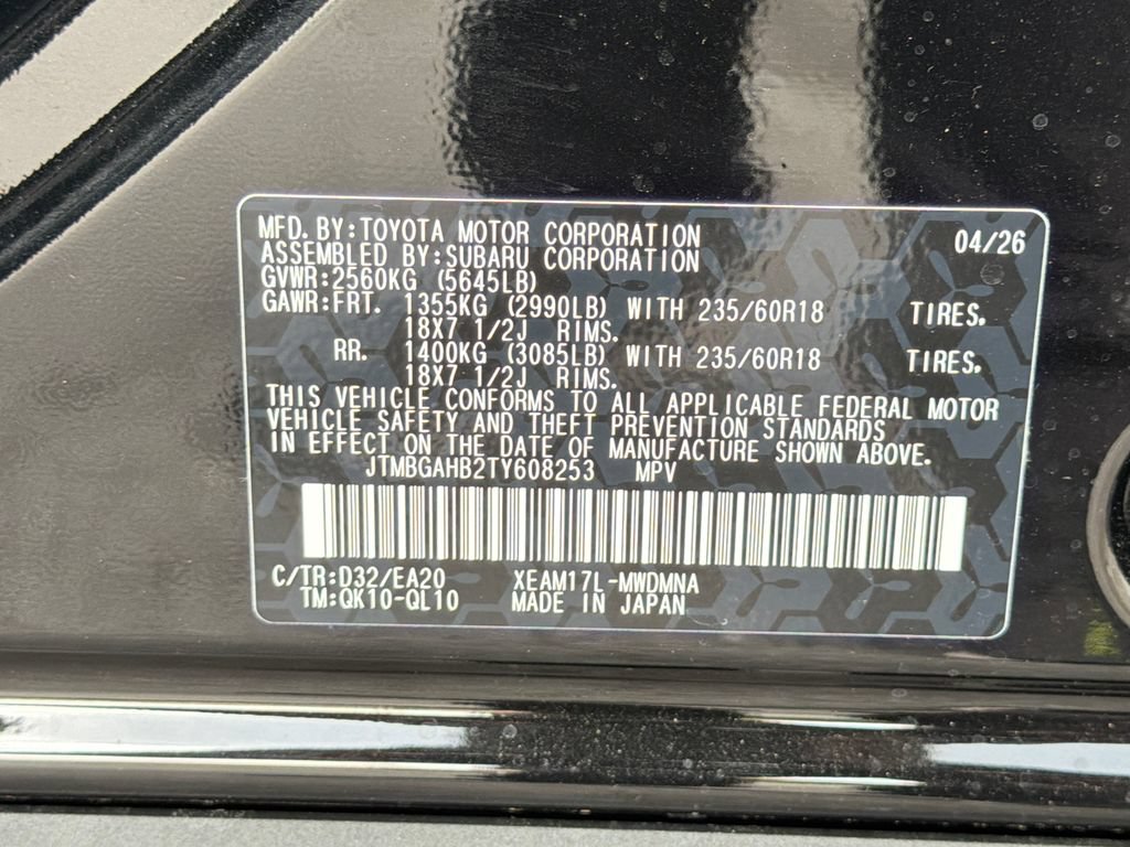 New 2026 Toyota bZ Woodland AWD/4WD image 37