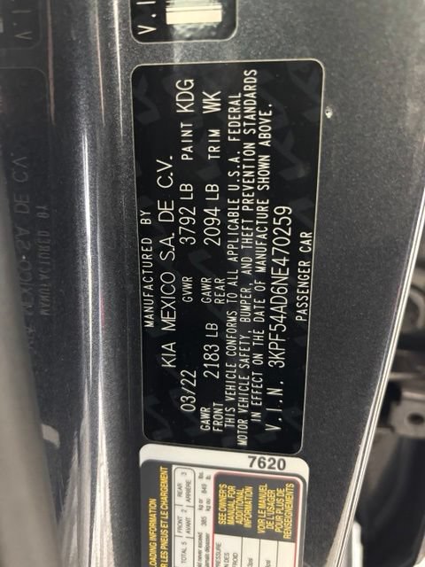 Used 2022 Kia Forte GT-Line w/ GT-Line Technology Package FWD image 26