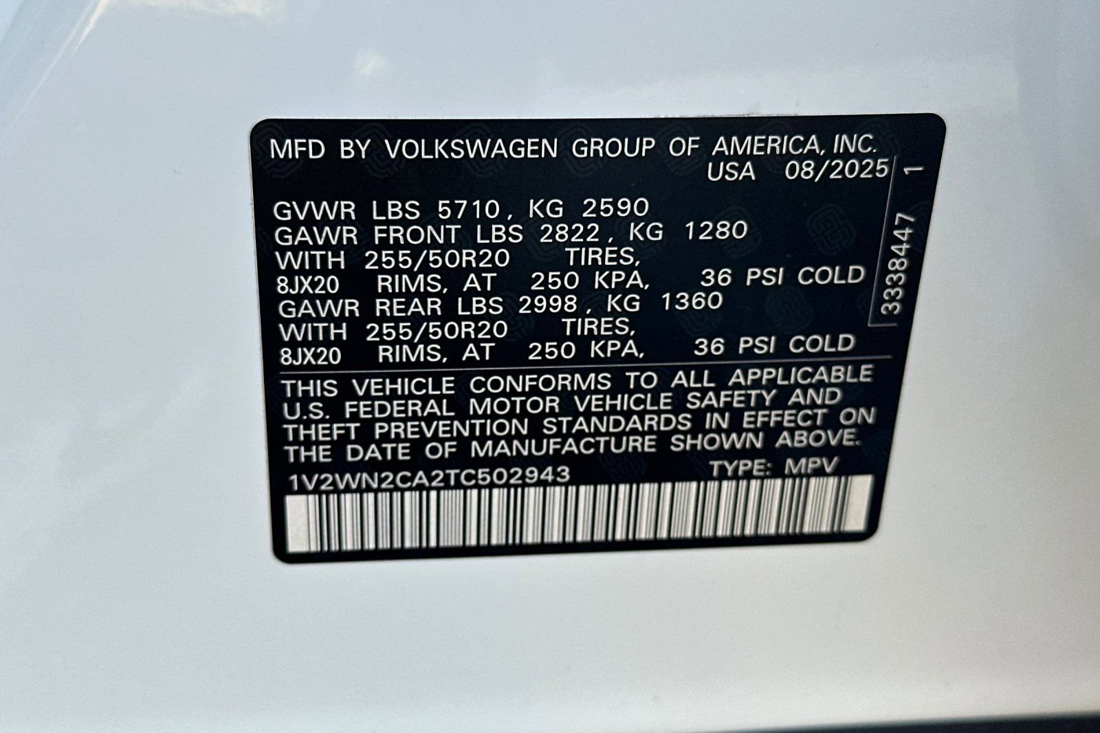 New 2026 Volkswagen Atlas SE image 28